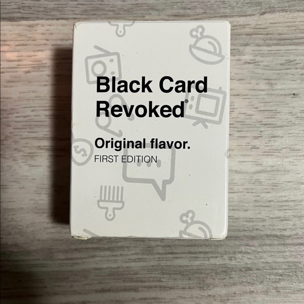 Black card game